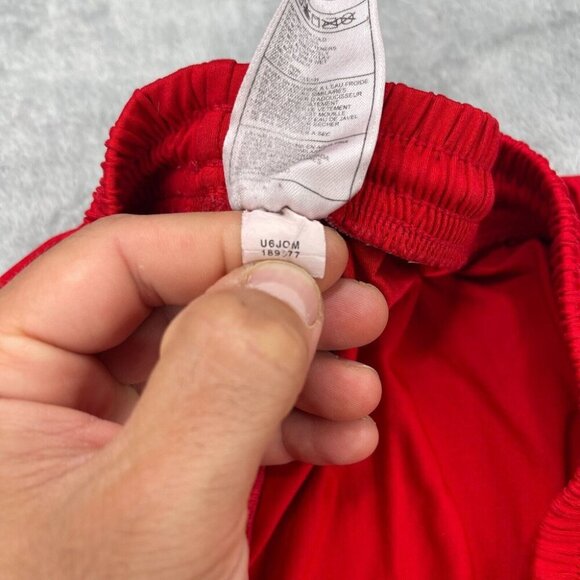 Vintage Kobe Bryant Nike Basketball Shorts Mens Extra Large XL Red Black Mamba - Picture 8 of 13